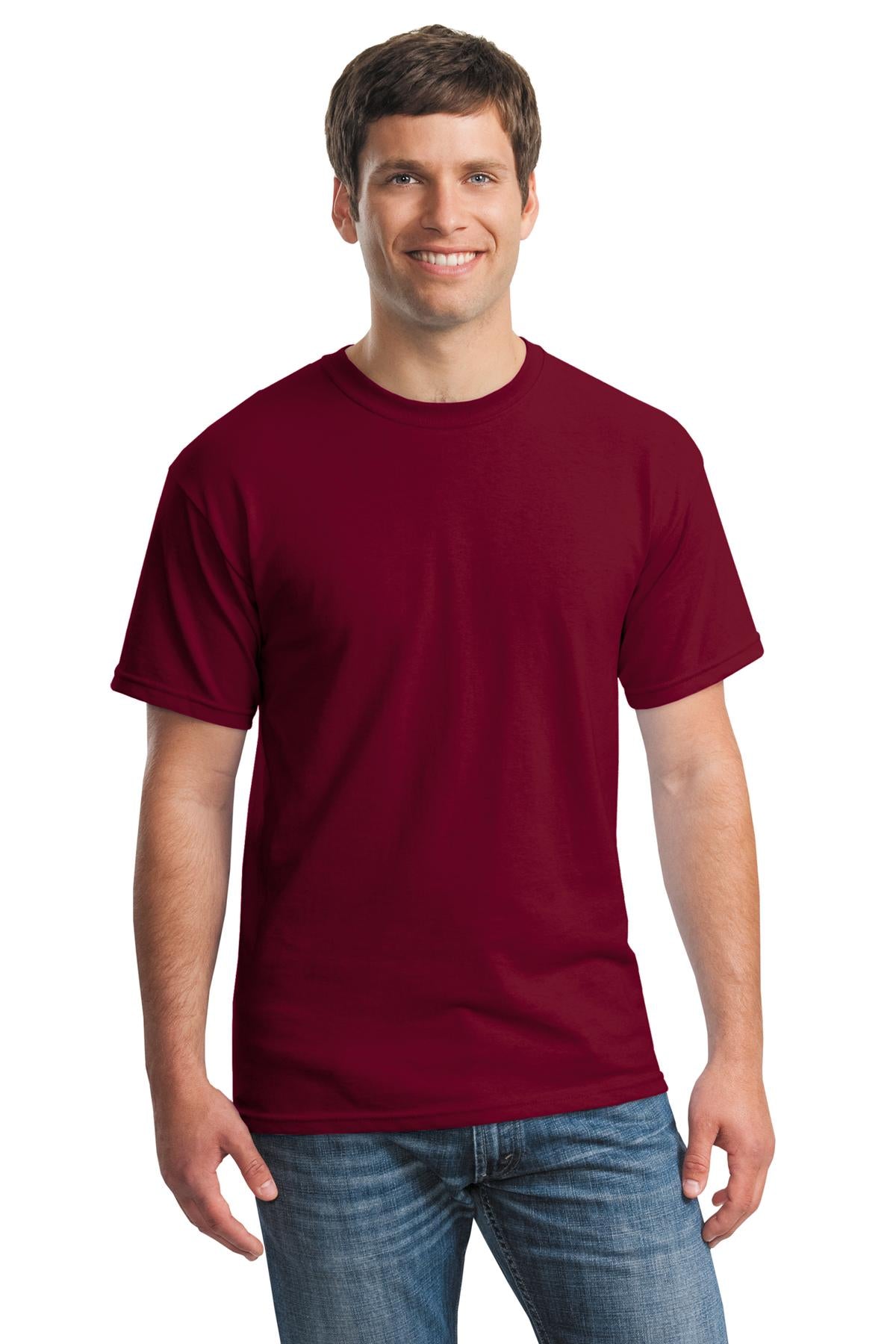 Gildan® - Heavy Cotton™ 100% Cotton T-Shirt. 5000 [Garnet] - DFW Impression