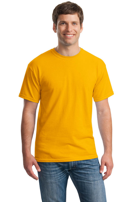 Gildan® - Heavy Cotton™ 100% Cotton T-Shirt. 5000 [Gold] - DFW Impression