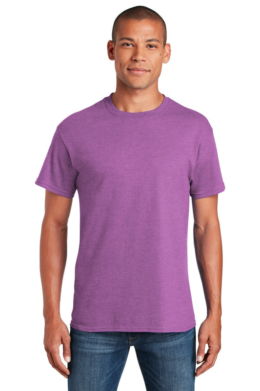 Gildan® - Heavy Cotton™ 100% Cotton T-Shirt. 5000 [Heather Radiant Orchid] - DFW Impression