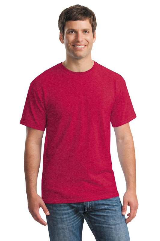 Gildan® - Heavy Cotton™ 100% Cotton T-Shirt. 5000 [Heather Red] - DFW Impression