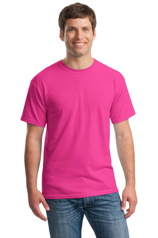 Gildan® - Heavy Cotton™ 100% Cotton T-Shirt. 5000 [Heliconia] - DFW Impression