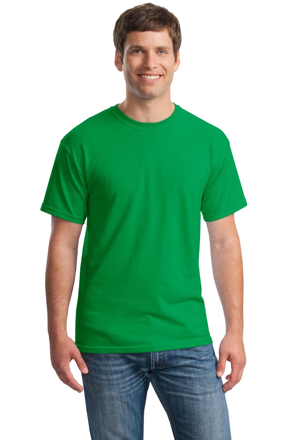 Gildan® - Heavy Cotton™ 100% Cotton T-Shirt. 5000 [Irish Green] - DFW Impression