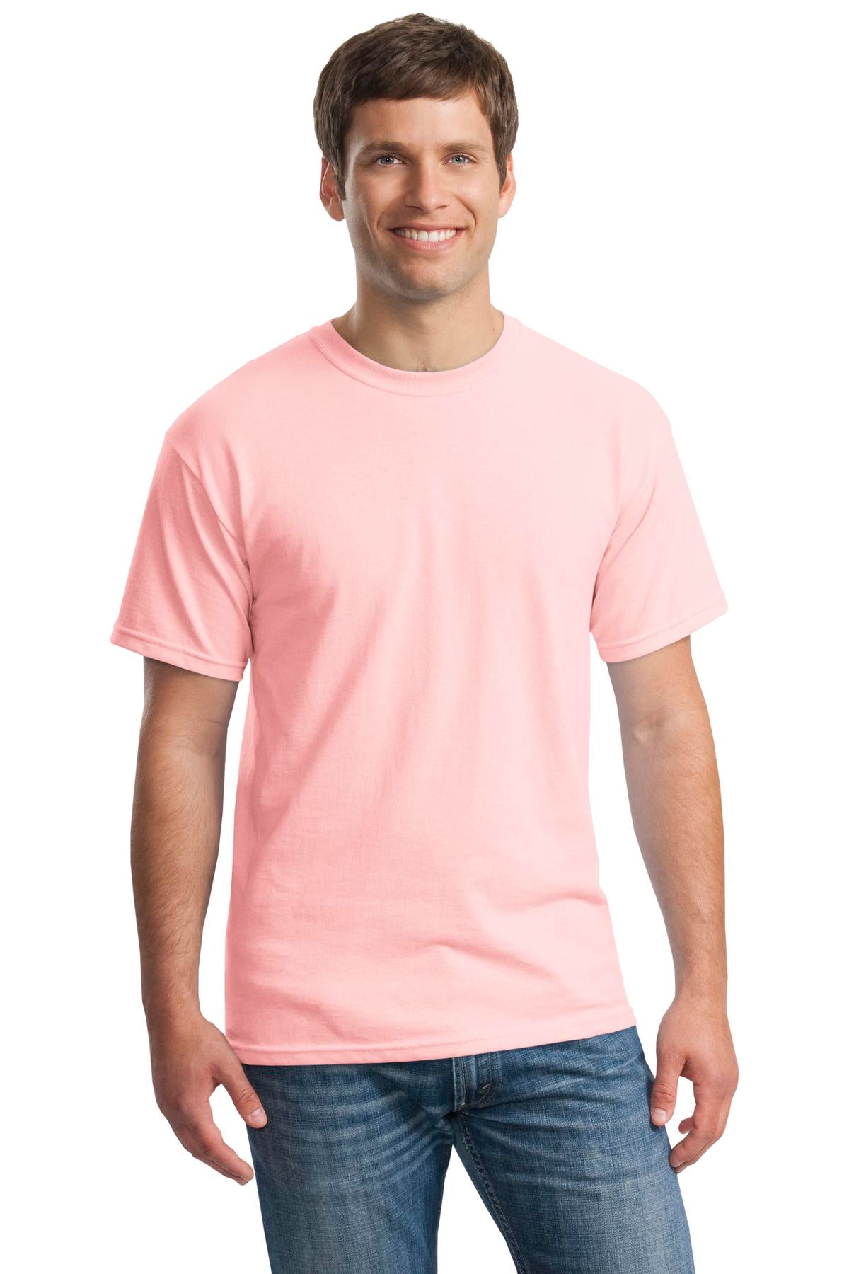 Gildan® - Heavy Cotton™ 100% Cotton T-Shirt. 5000 [Light Pink] - DFW Impression