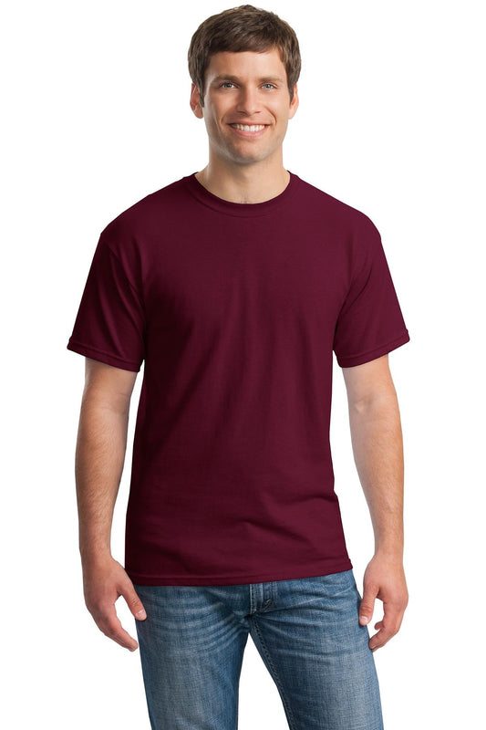 Gildan® - Heavy Cotton™ 100% Cotton T-Shirt. 5000 [Maroon] - DFW Impression