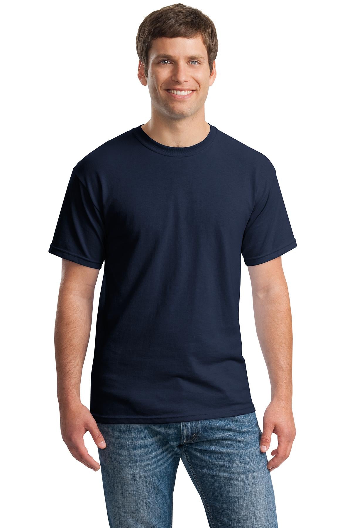 Gildan® - Heavy Cotton™ 100% Cotton T-Shirt. 5000 [Navy] - DFW Impression