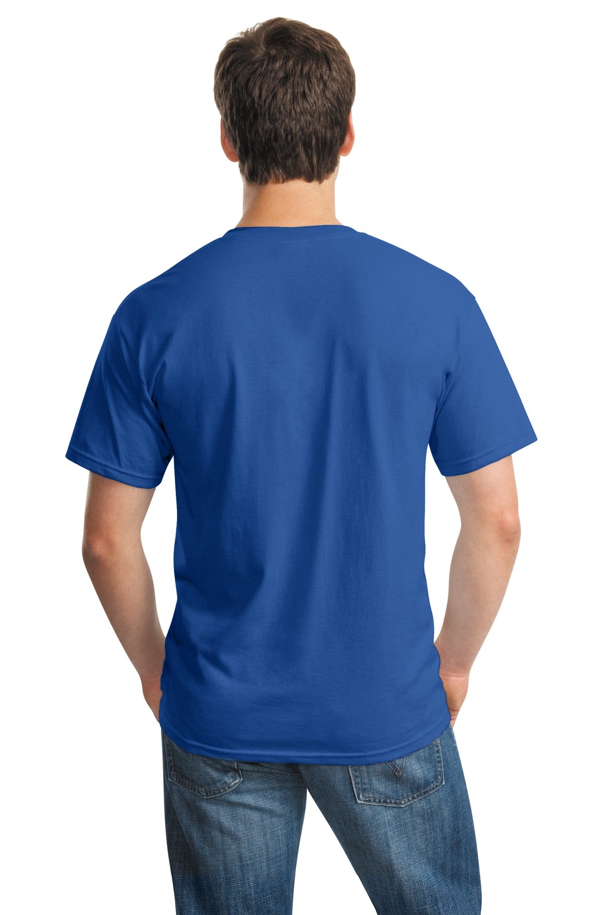 Gildan® - Heavy Cotton™ 100% Cotton T-Shirt. 5000 [Neon Blue] - DFW Impression