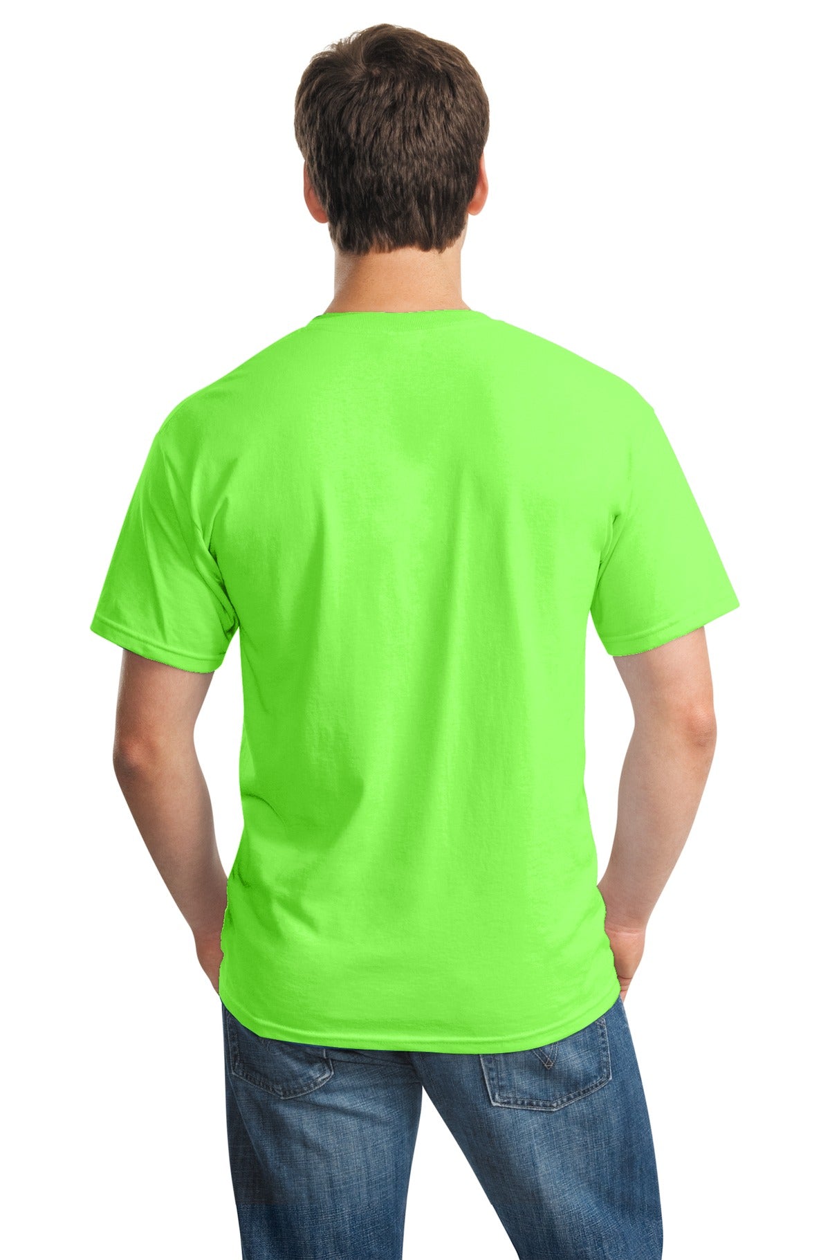 Gildan® - Heavy Cotton™ 100% Cotton T-Shirt. 5000 [Neon Green] - DFW Impression