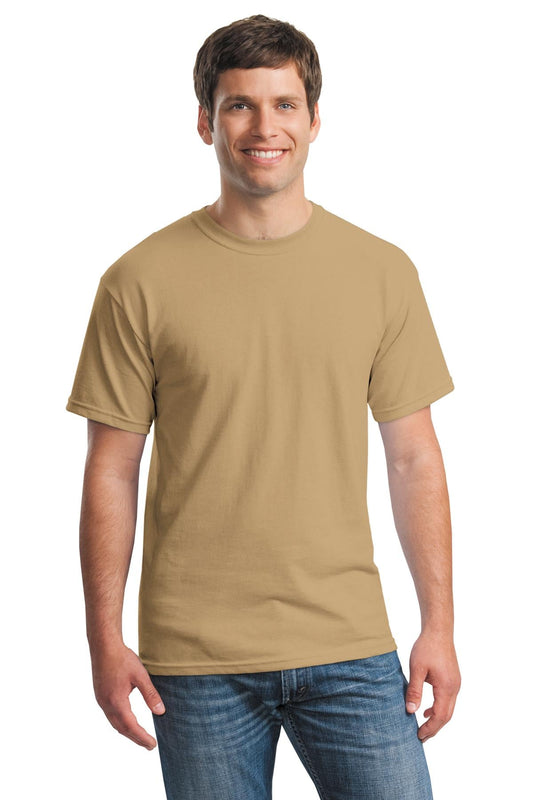 Gildan® - Heavy Cotton™ 100% Cotton T-Shirt. 5000 [Old Gold] - DFW Impression