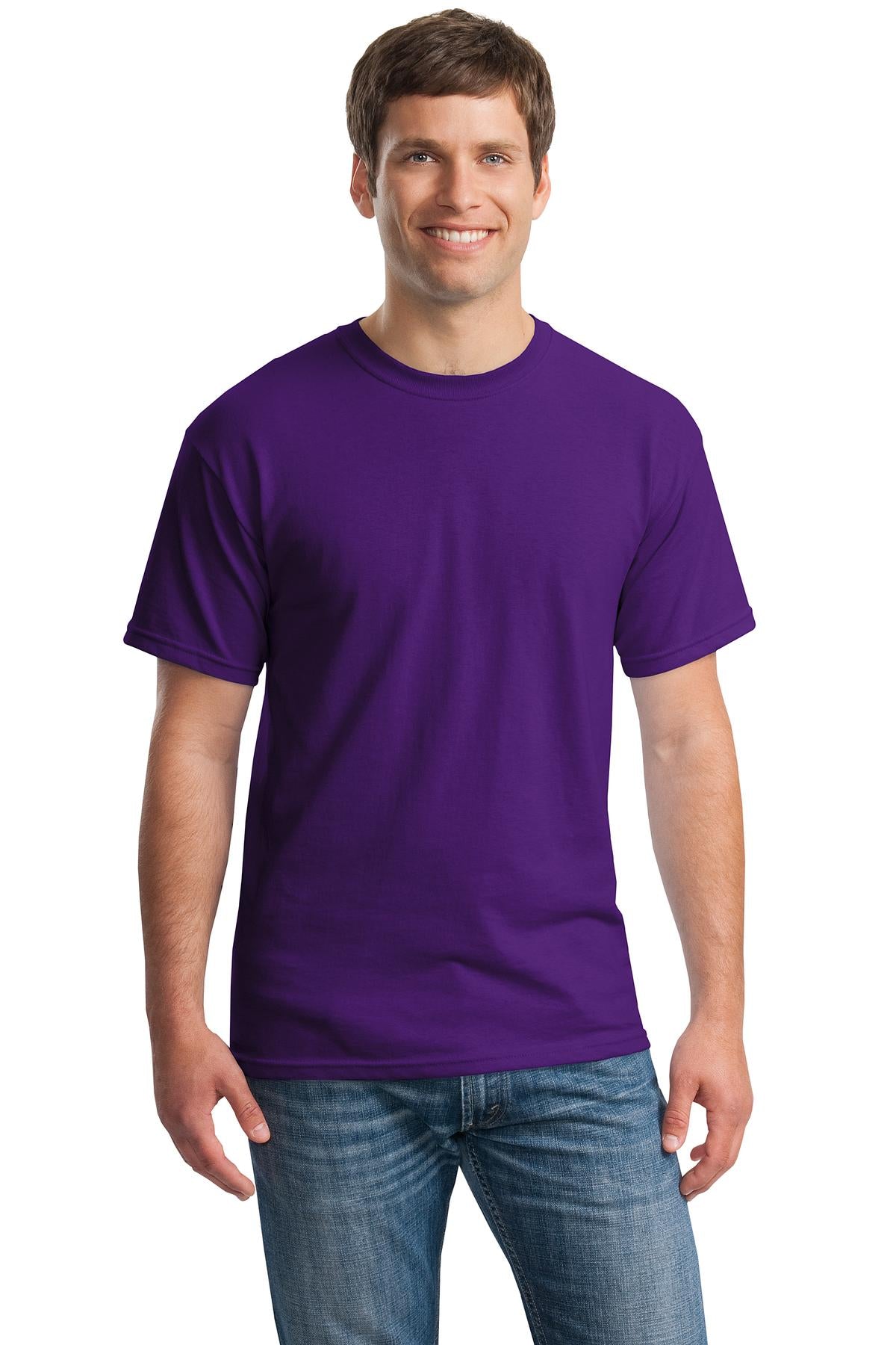 Gildan® - Heavy Cotton™ 100% Cotton T-Shirt. 5000 [Purple] - DFW Impression