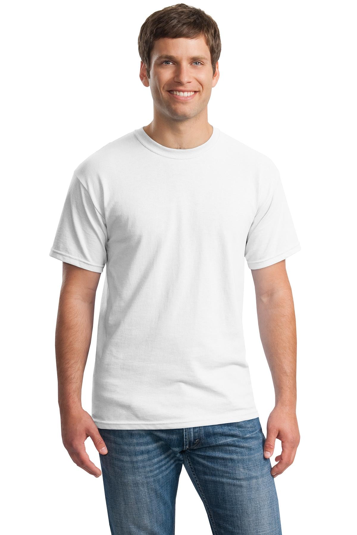 Gildan® - Heavy Cotton™ 100% Cotton T-Shirt. 5000 [White] - DFW Impression