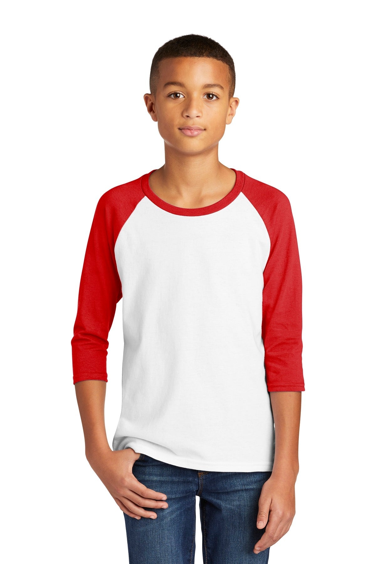 Gildan ® Heavy Cotton ™ Youth 3/4-Sleeve Raglan T-Shirt. 5700B - DFW Impression