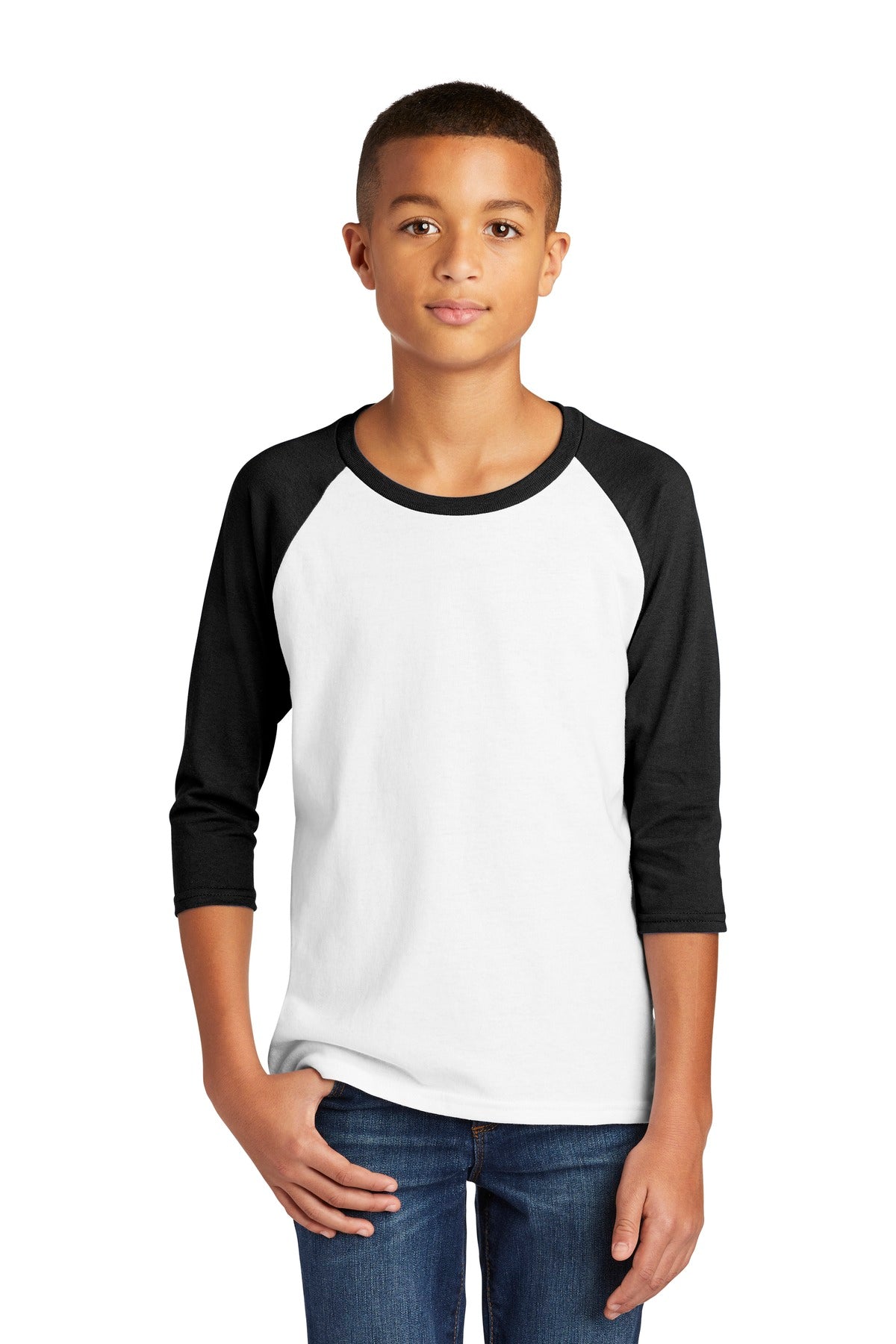 Gildan ® Heavy Cotton ™ Youth 3/4-Sleeve Raglan T-Shirt. 5700B - DFW Impression