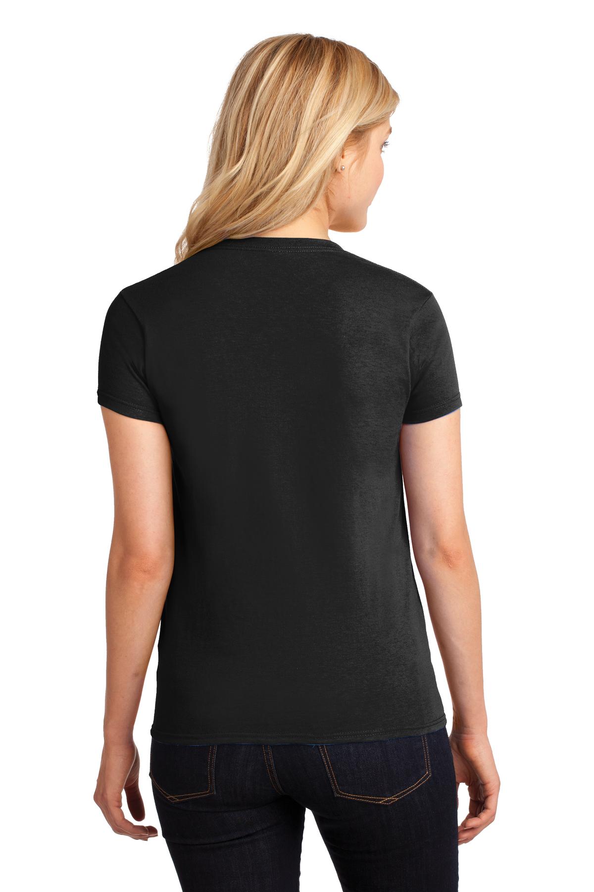 Gildan® Ladies Heavy Cotton™ 100% Cotton T-Shirt. 5000L [Black] - DFW Impression