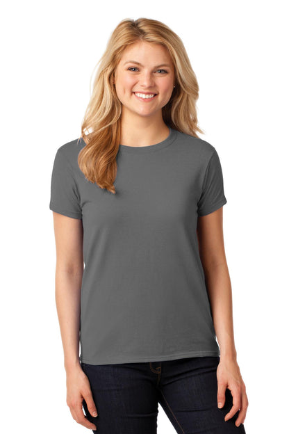 Gildan® Ladies Heavy Cotton™ 100% Cotton T-Shirt. 5000L [Charcoal] - DFW Impression