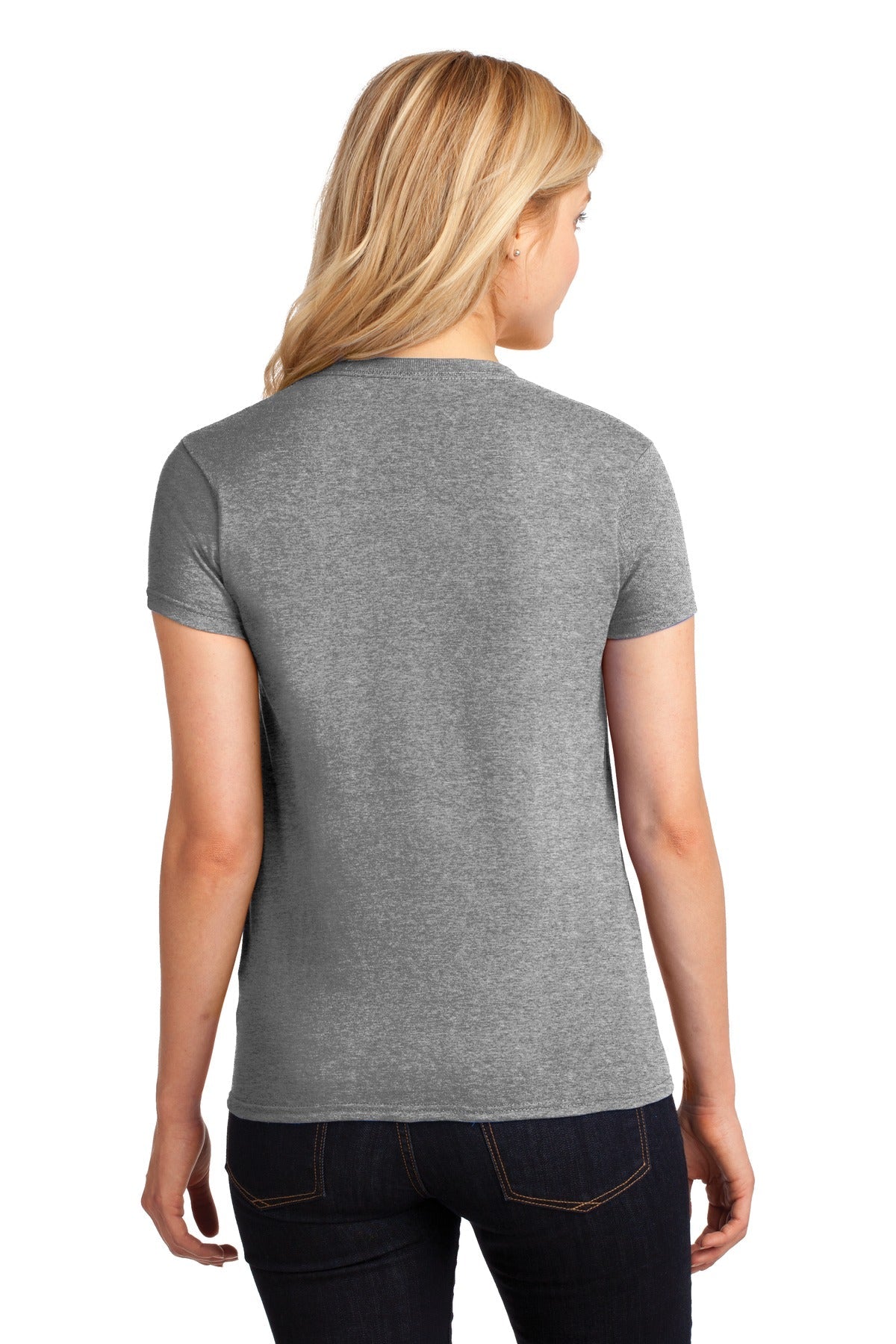 Gildan® Ladies Heavy Cotton™ 100% Cotton T-Shirt. 5000L [Graphite Heather] - DFW Impression