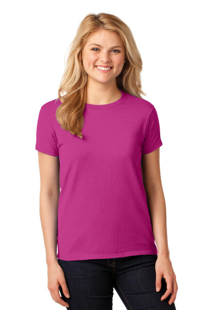 Gildan® Ladies Heavy Cotton™ 100% Cotton T-Shirt. 5000L [Heliconia] - DFW Impression