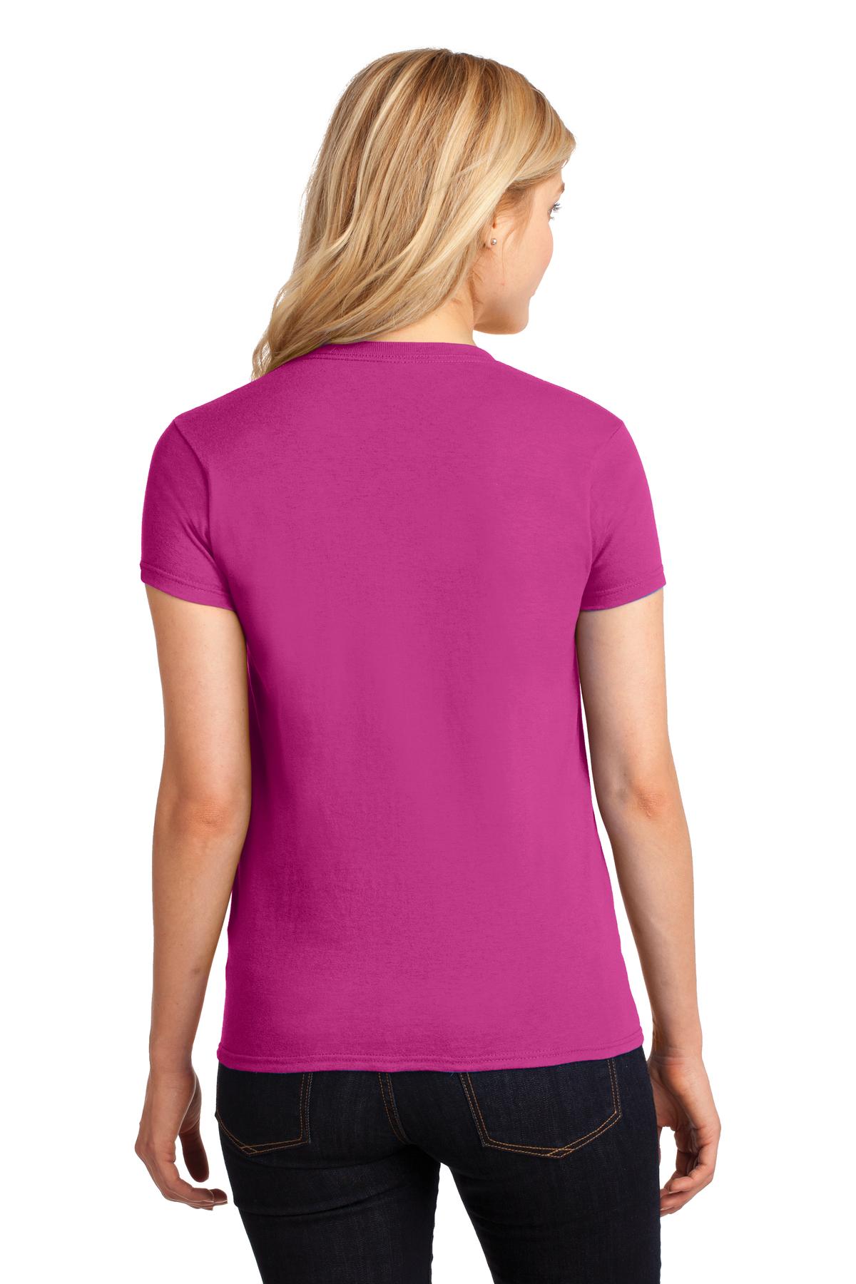 Gildan® Ladies Heavy Cotton™ 100% Cotton T-Shirt. 5000L [Heliconia] - DFW Impression