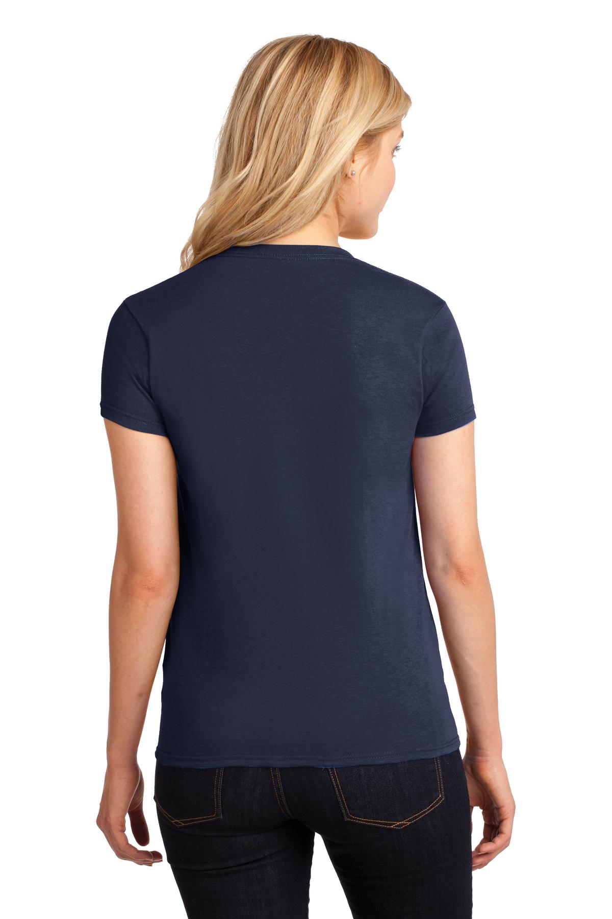 Gildan® Ladies Heavy Cotton™ 100% Cotton T-Shirt. 5000L [Navy] - DFW Impression