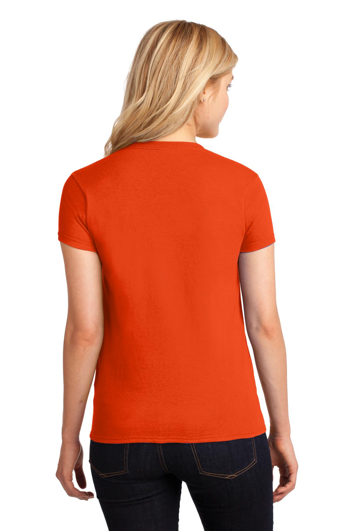 Gildan® Ladies Heavy Cotton™ 100% Cotton T-Shirt. 5000L [Orange] - DFW Impression