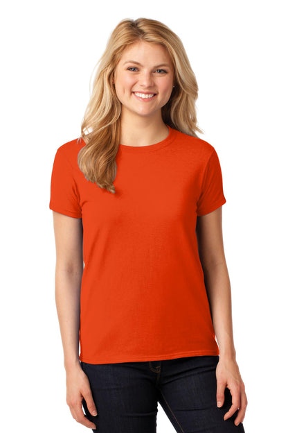 Gildan® Ladies Heavy Cotton™ 100% Cotton T-Shirt. 5000L [Orange] - DFW Impression