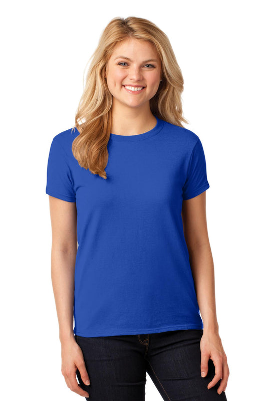 Gildan® Ladies Heavy Cotton™ 100% Cotton T-Shirt. 5000L [Royal] - DFW Impression