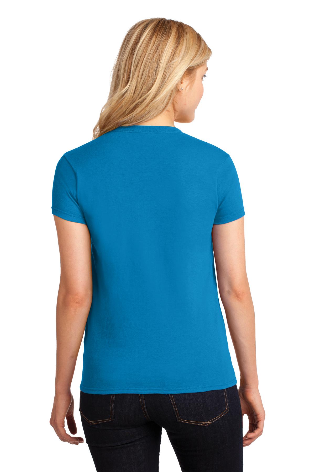 Gildan® Ladies Heavy Cotton™ 100% Cotton T-Shirt. 5000L [Sapphire] - DFW Impression