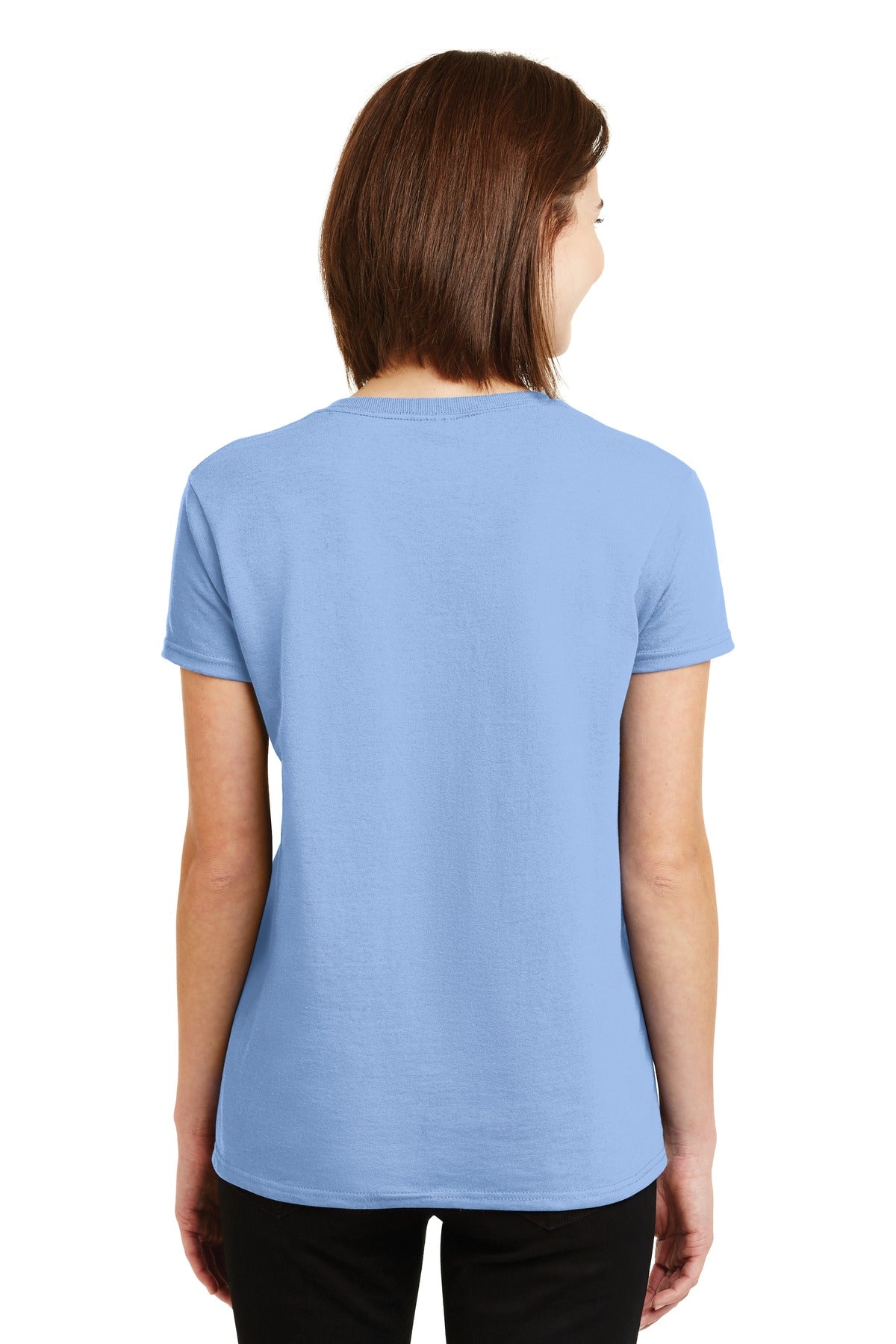 Gildan® - Ladies Ultra Cotton® 100% US Cotton T-Shirt. 2000L [Light Blue] - DFW Impression
