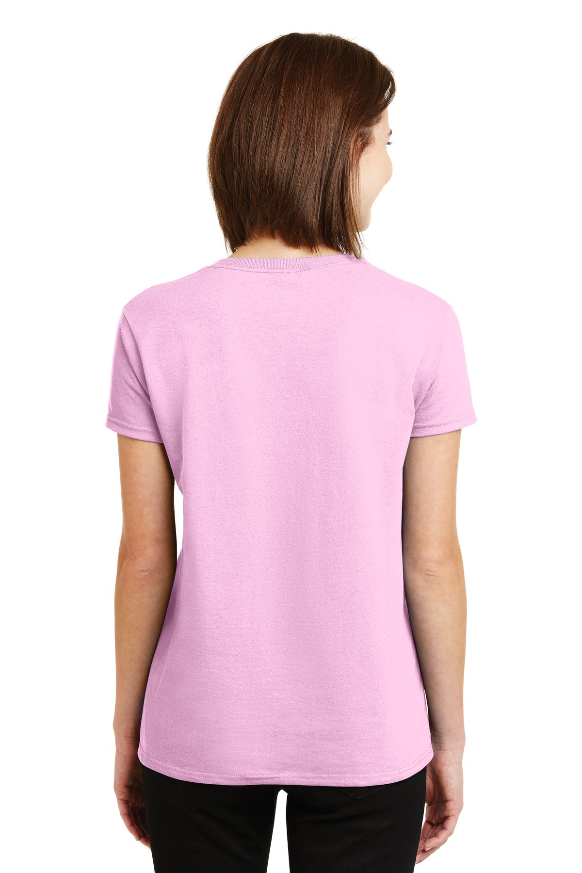 Gildan® - Ladies Ultra Cotton® 100% US Cotton T-Shirt. 2000L [Light Pink] - DFW Impression