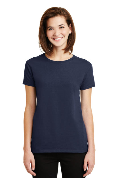 Gildan® - Ladies Ultra Cotton® 100% US Cotton T-Shirt. 2000L [Navy] - DFW Impression