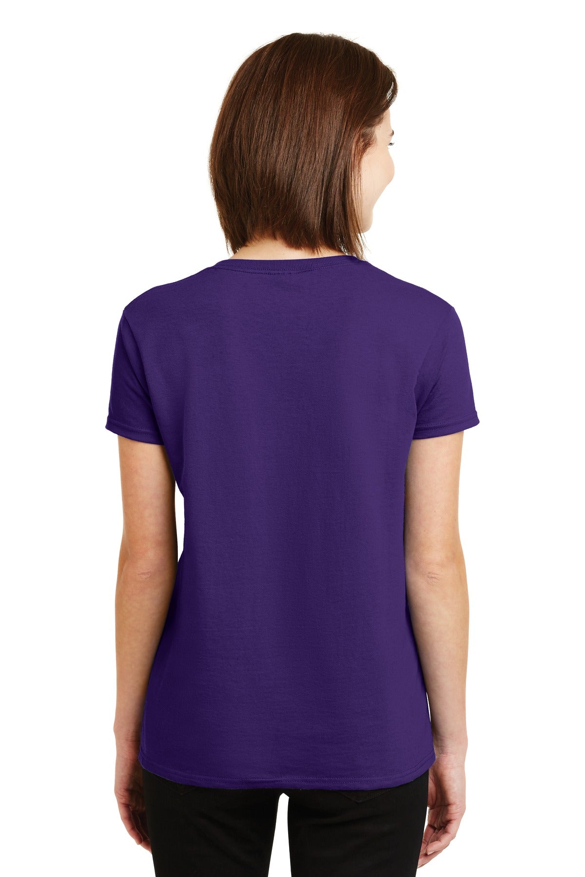 Gildan® - Ladies Ultra Cotton® 100% US Cotton T-Shirt. 2000L [Purple] - DFW Impression