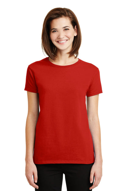 Gildan® - Ladies Ultra Cotton® 100% US Cotton T-Shirt. 2000L [Red] - DFW Impression