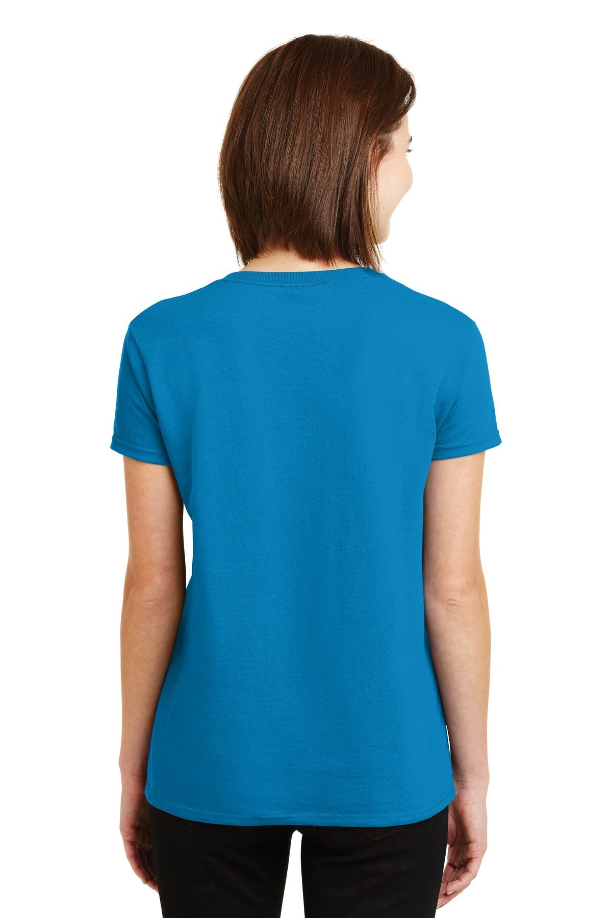 Gildan® - Ladies Ultra Cotton® 100% US Cotton T-Shirt. 2000L [Sapphire] - DFW Impression