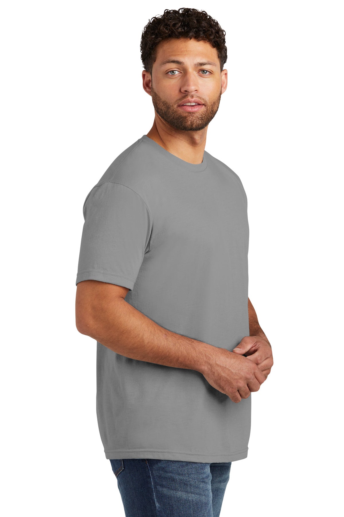 Gildan® Softstyle® CVC Tee 67000 [Cement] - DFW Impression