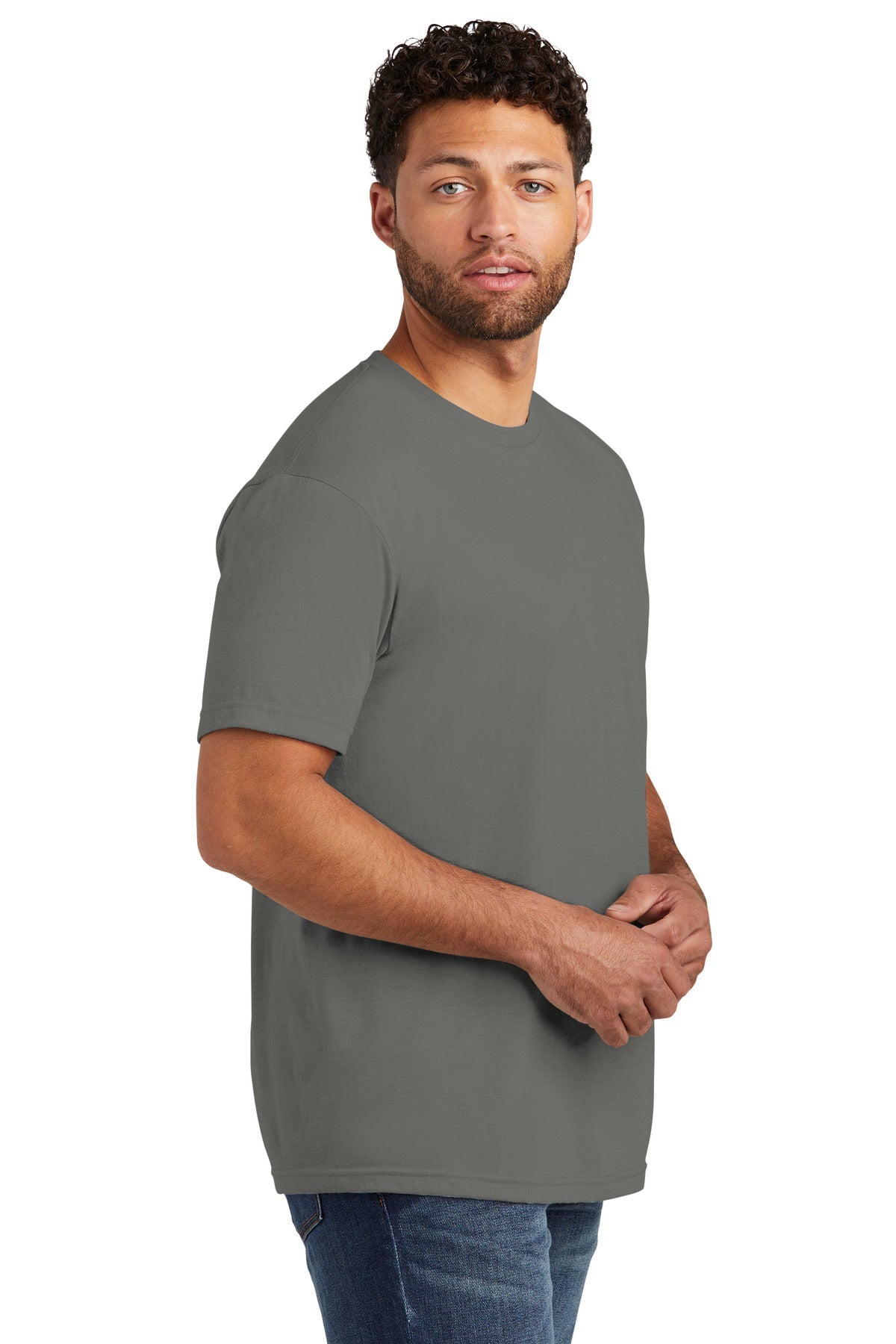 Gildan® Softstyle® CVC Tee 67000 [Gunmetal] - DFW Impression