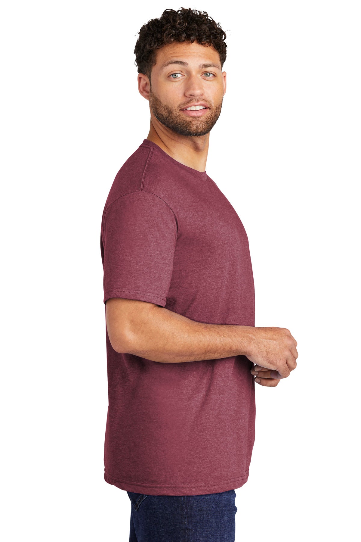 Gildan® Softstyle® CVC Tee 67000 [Maroon Mist]