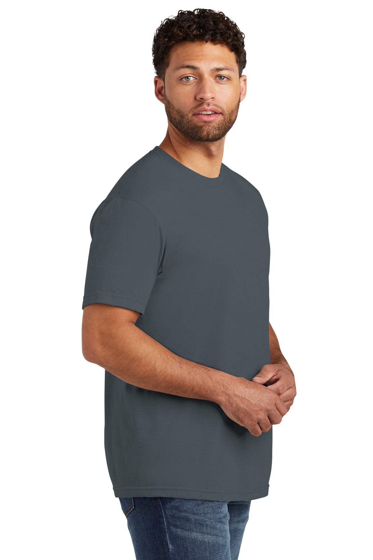 Gildan® Softstyle® CVC Tee 67000 [Steel Blue] - DFW Impression