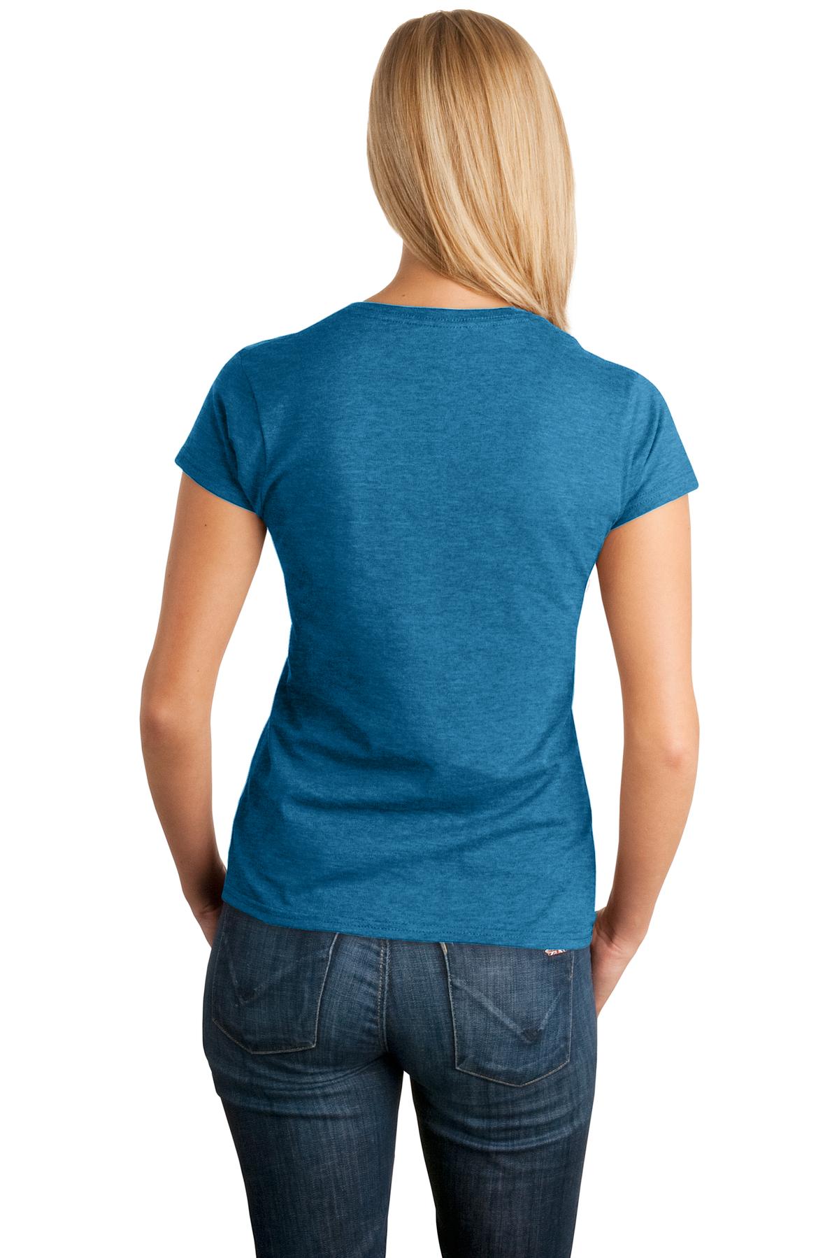 Gildan Softstyle® Ladies T-Shirt. 64000L [Antique Sapphire] - DFW Impression