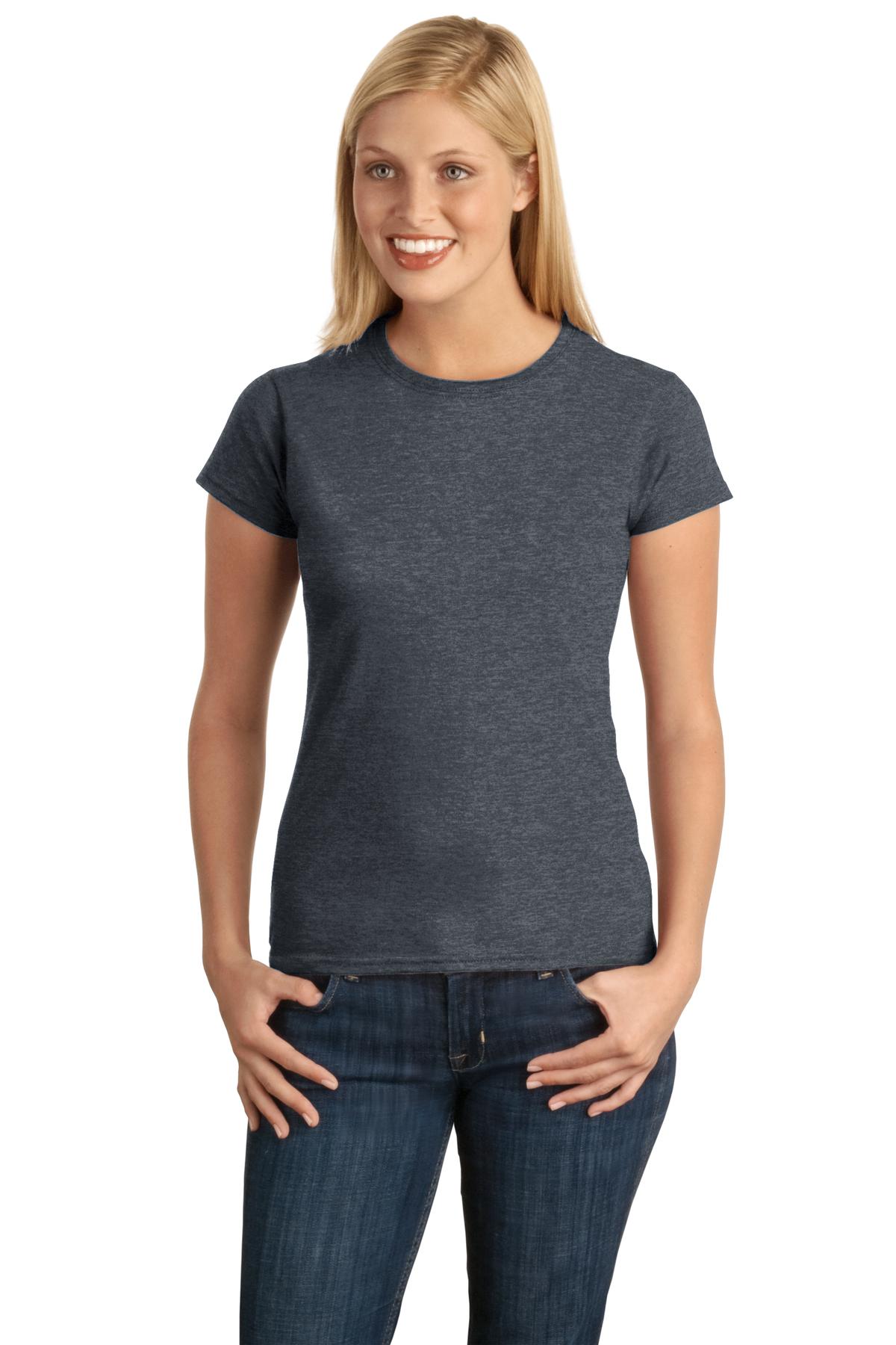 Gildan Softstyle® Ladies T-Shirt. 64000L [Dark Heather] - DFW Impression