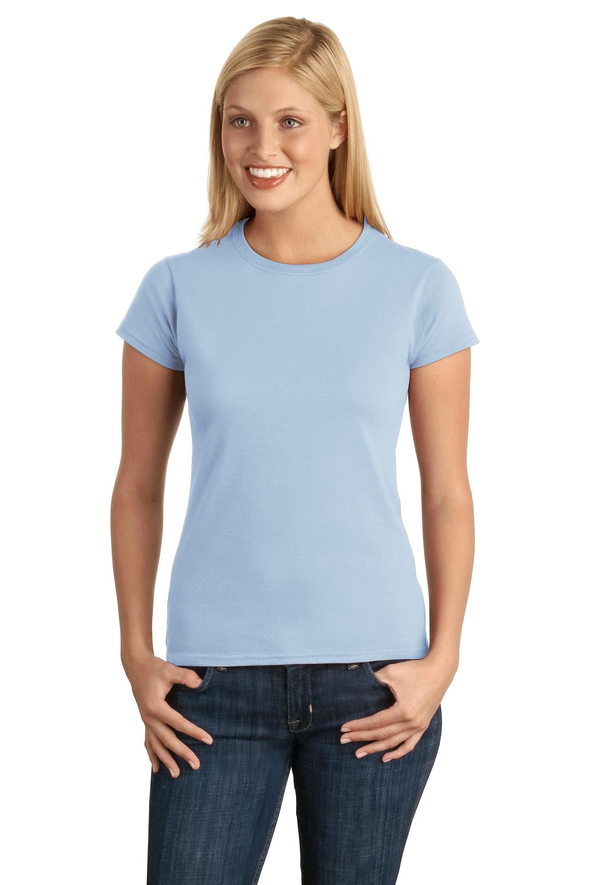 Gildan Softstyle® Ladies T-Shirt. 64000L [Light Blue] - DFW Impression