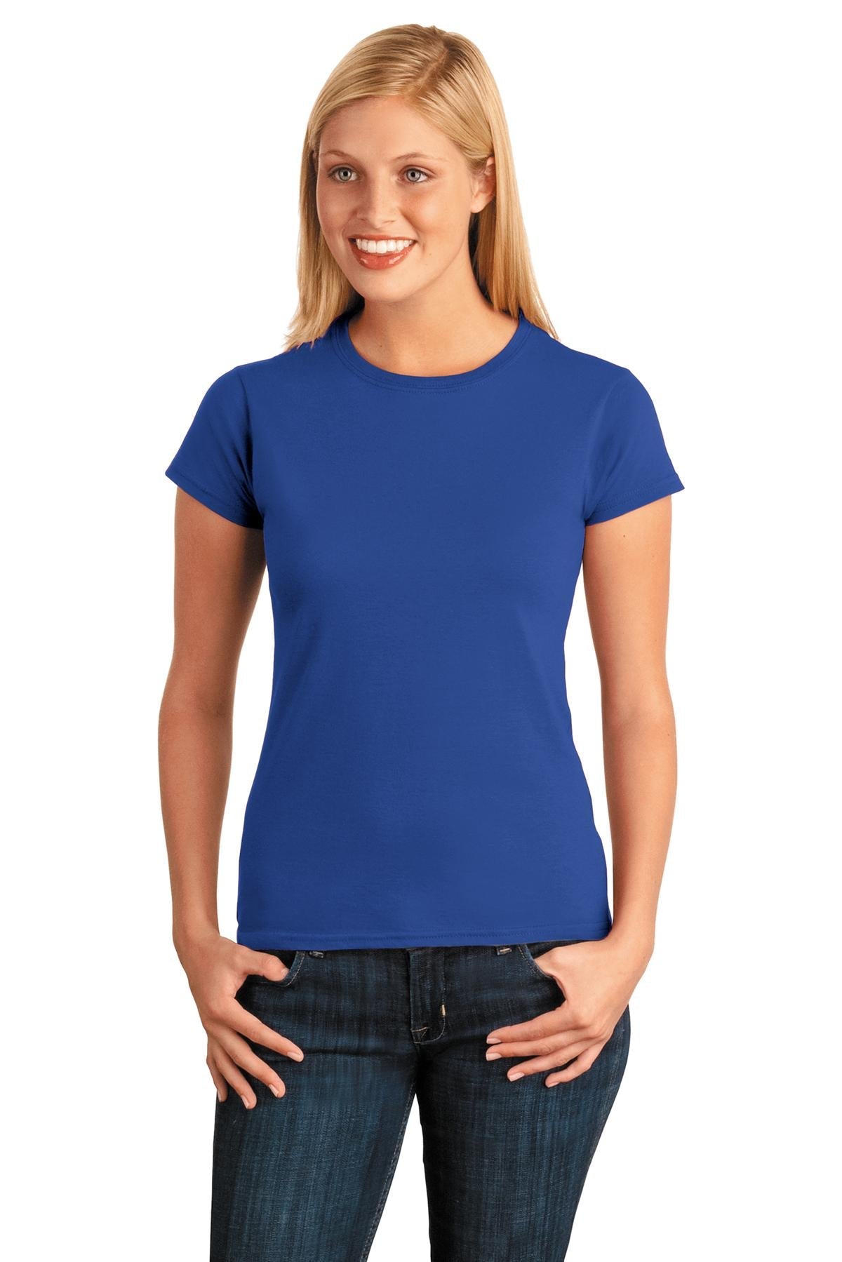 Gildan Softstyle® Ladies T-Shirt. 64000L [Royal] - DFW Impression