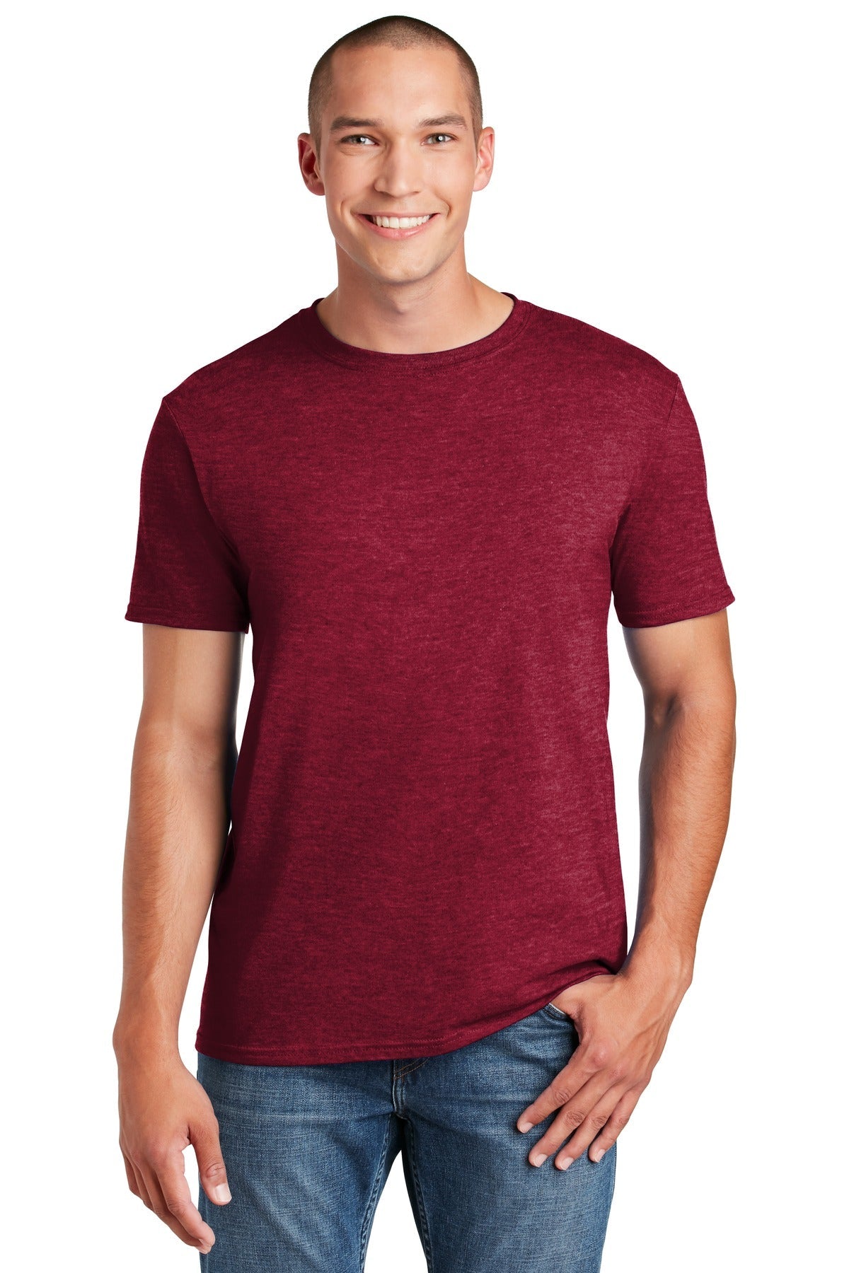 Gildan Softstyle® T-Shirt. 64000 [Antique Cherry Red] - DFW Impression
