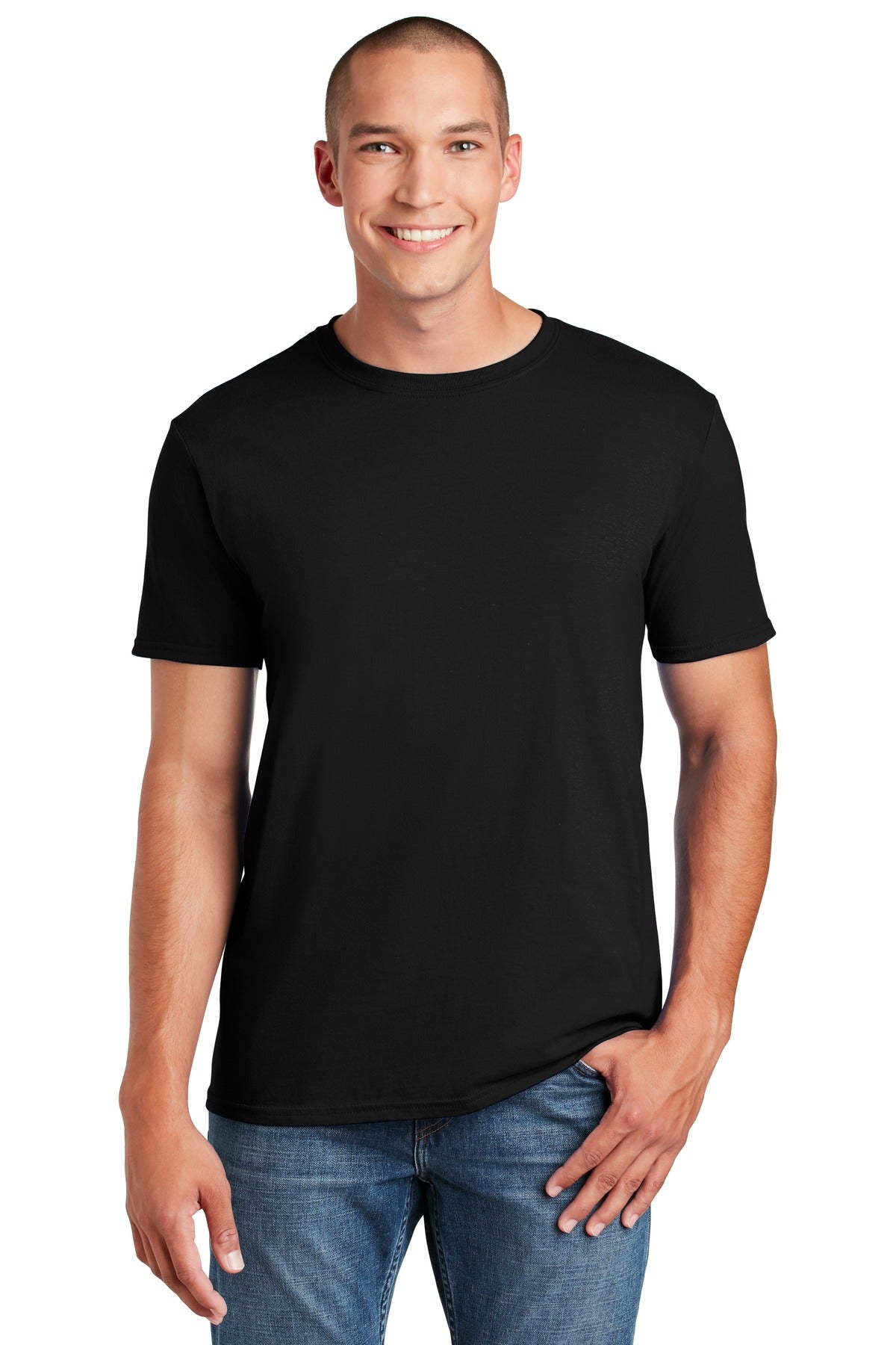 Gildan Softstyle® T-Shirt. 64000 [Black] - DFW Impression