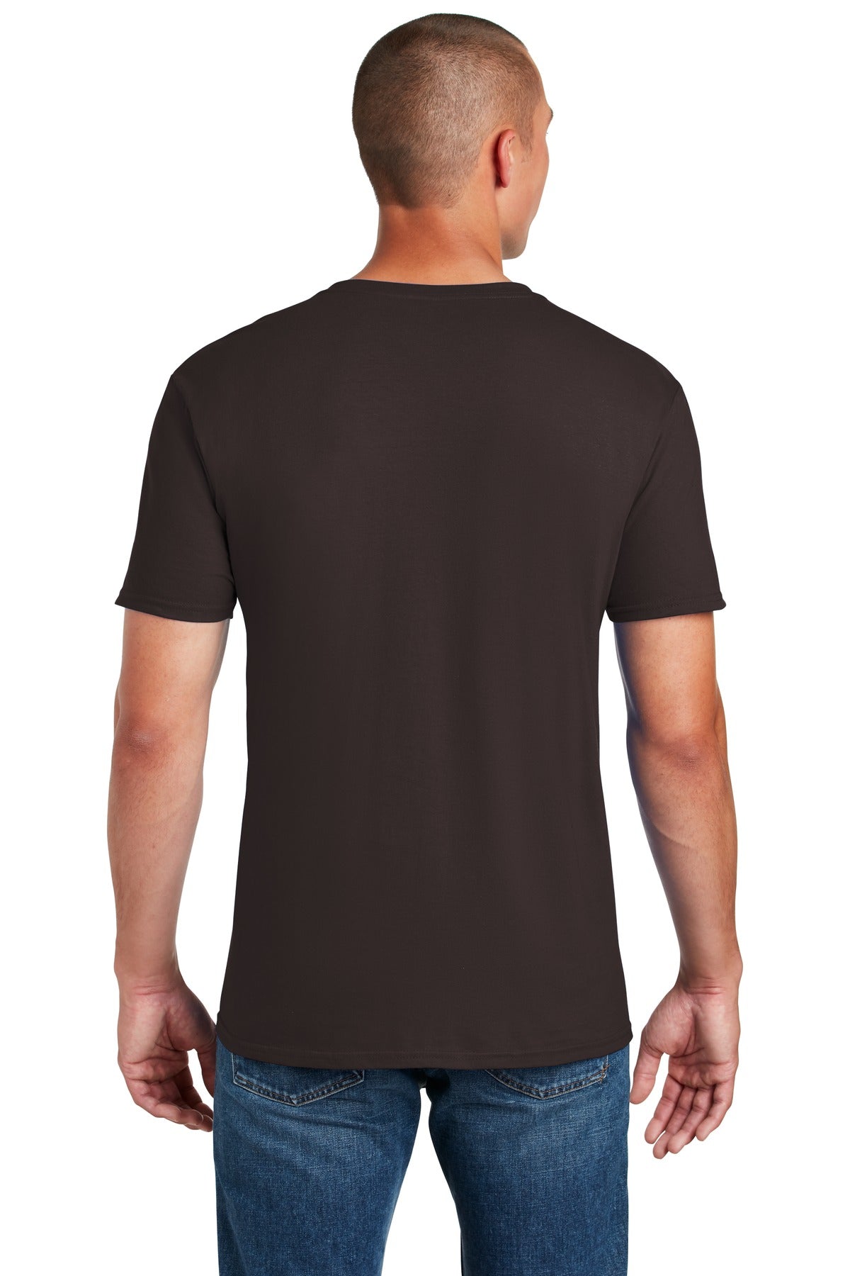 Gildan Softstyle® T-Shirt. 64000 [Dark Chocolate] - DFW Impression