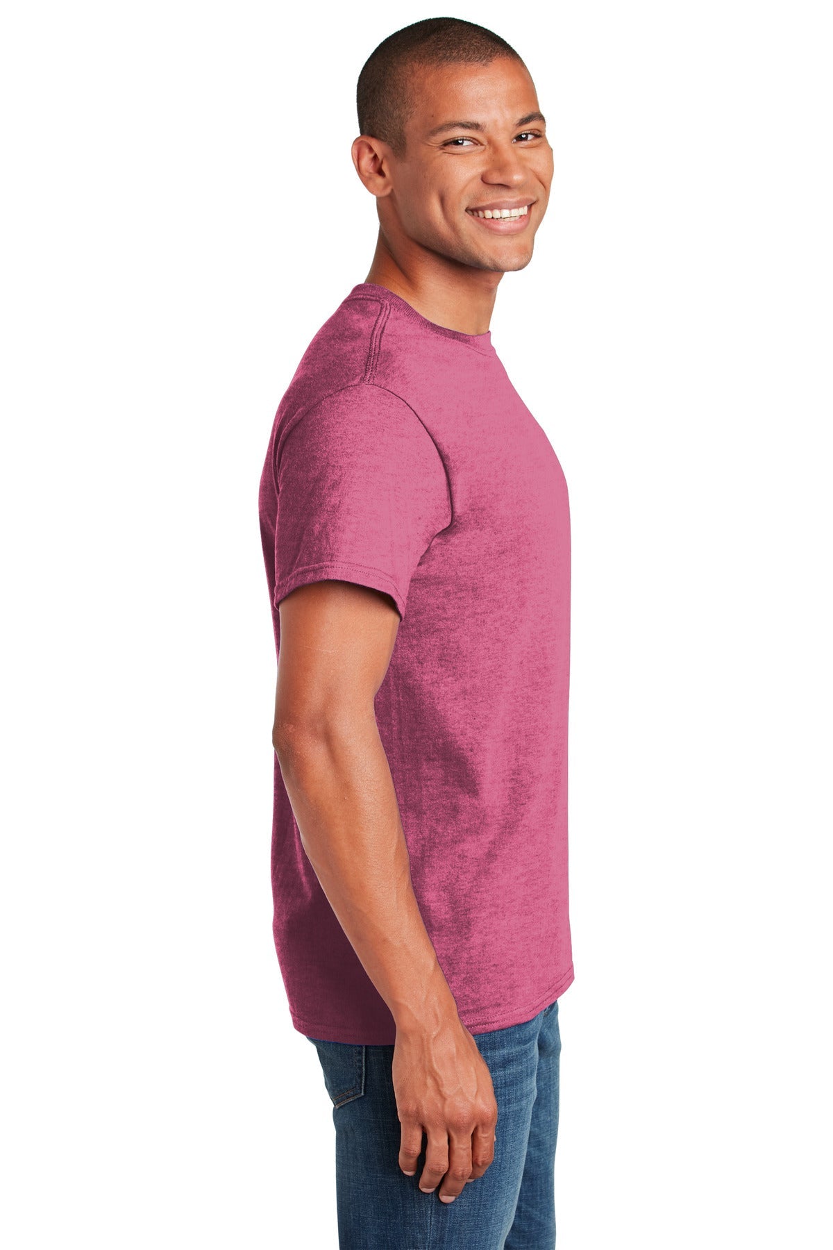 Gildan Softstyle® T-Shirt. 64000 [Heather Heliconia] - DFW Impression