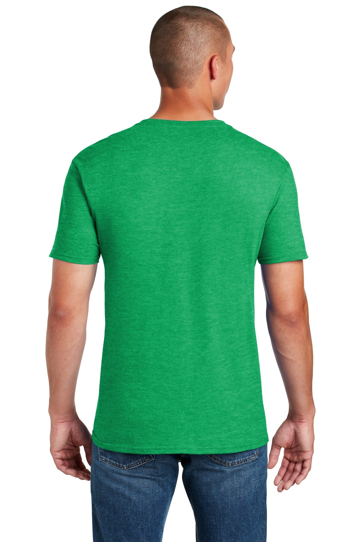 Gildan Softstyle® T-Shirt. 64000 [Heather Irish Green] - DFW Impression