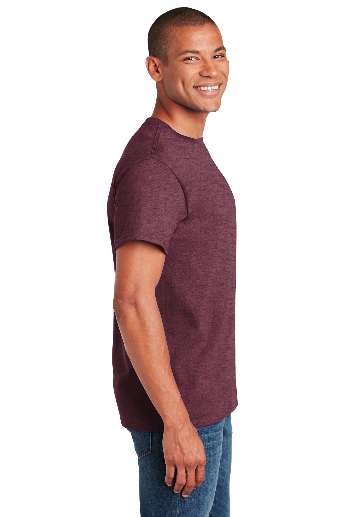 Gildan Softstyle® T-Shirt. 64000 [Heather Maroon] - DFW Impression