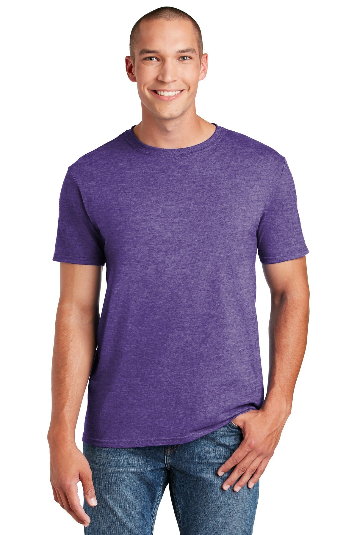 Gildan Softstyle® T-Shirt. 64000 [Heather Purple] - DFW Impression