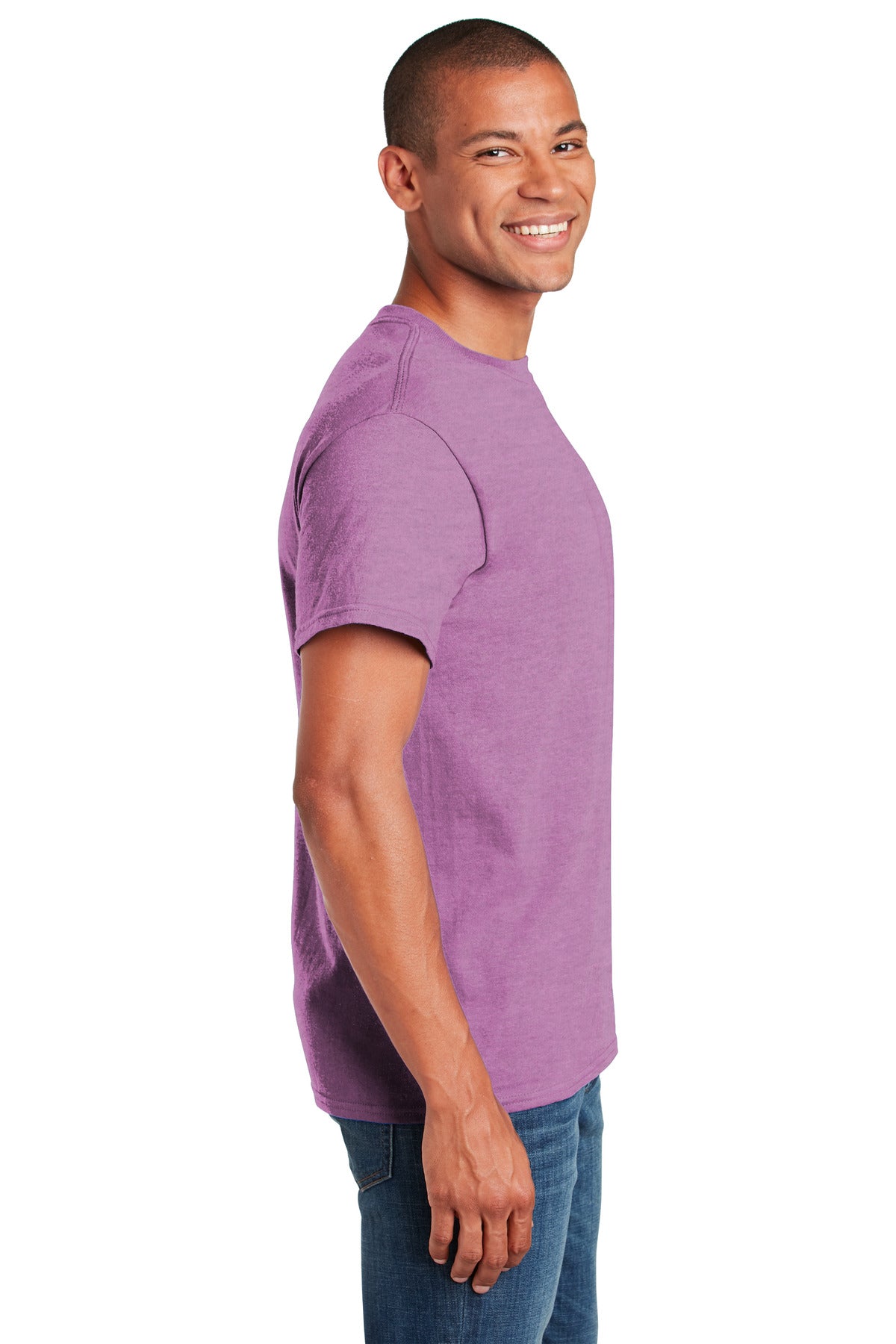 Gildan Softstyle® T-Shirt. 64000 [Heather Radiant Orchid] - DFW Impression