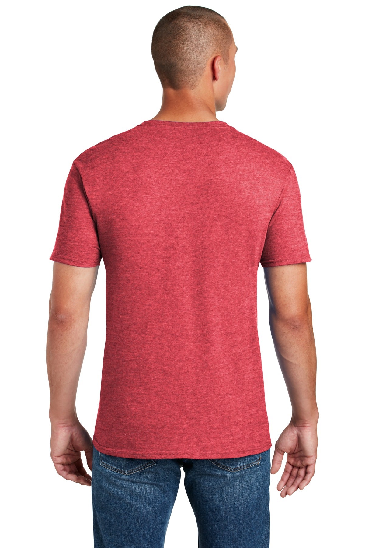 Gildan Softstyle® T-Shirt. 64000 [Heather Red] - DFW Impression