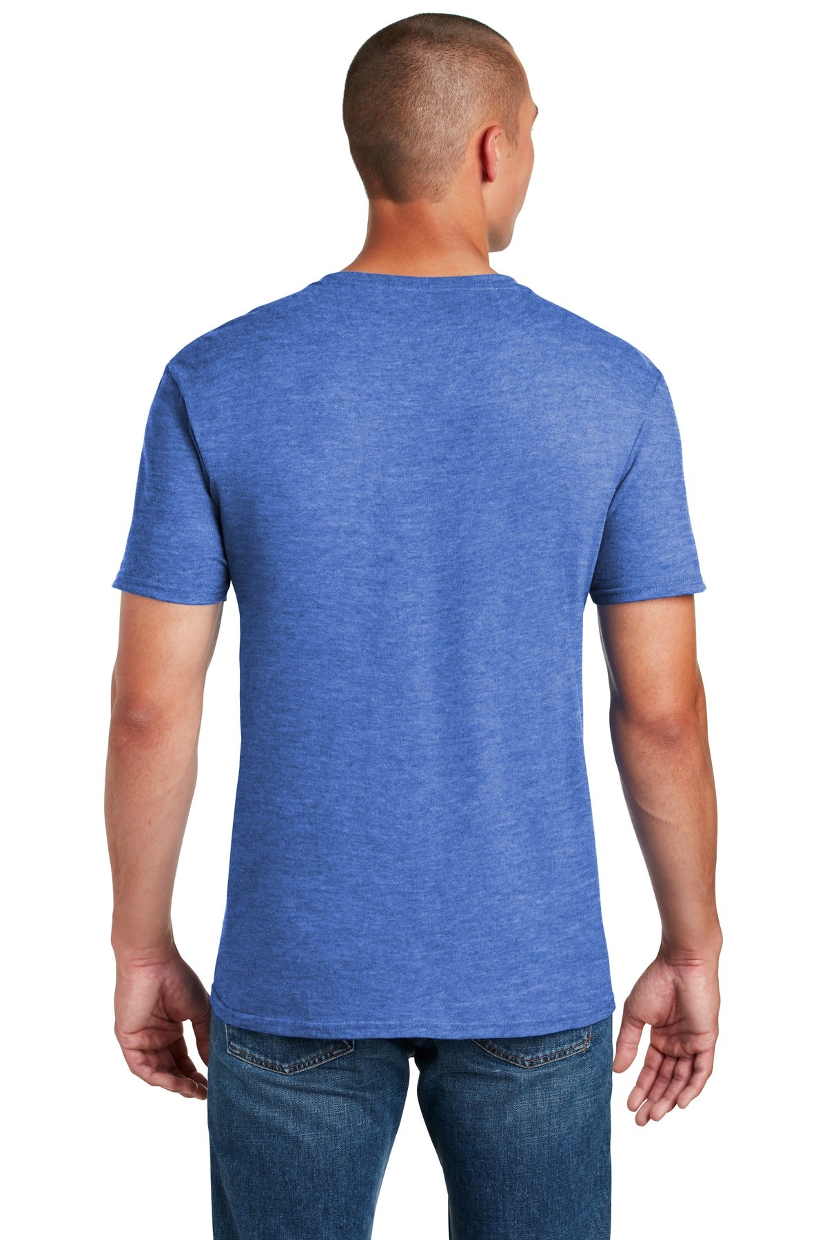 Gildan Softstyle® T-Shirt. 64000 [Heather Royal] - DFW Impression